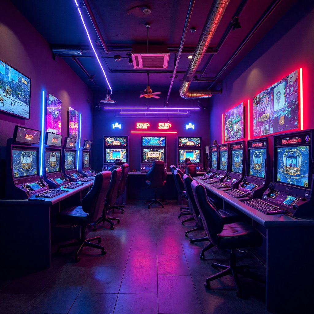 Zone Gaming Montreal Interior